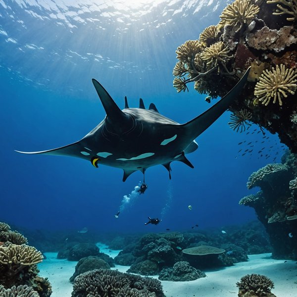 Où trouver les meilleurs spots pour la plongée sous-marine avec les raies manta à Hawaï : équipements et périodes recommandées ?